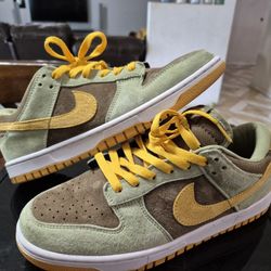 Nike Dunk Low Dusty Olive Mens 9.5