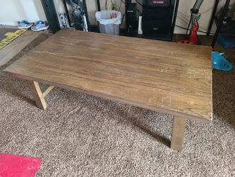 Simple Wood Coffee Table