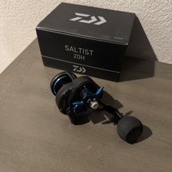 220$ Daiwa 20H Salt Water Star Drag Fishing Reel. Like New. 