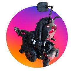 Electric Wheelchair With Extra Battery 