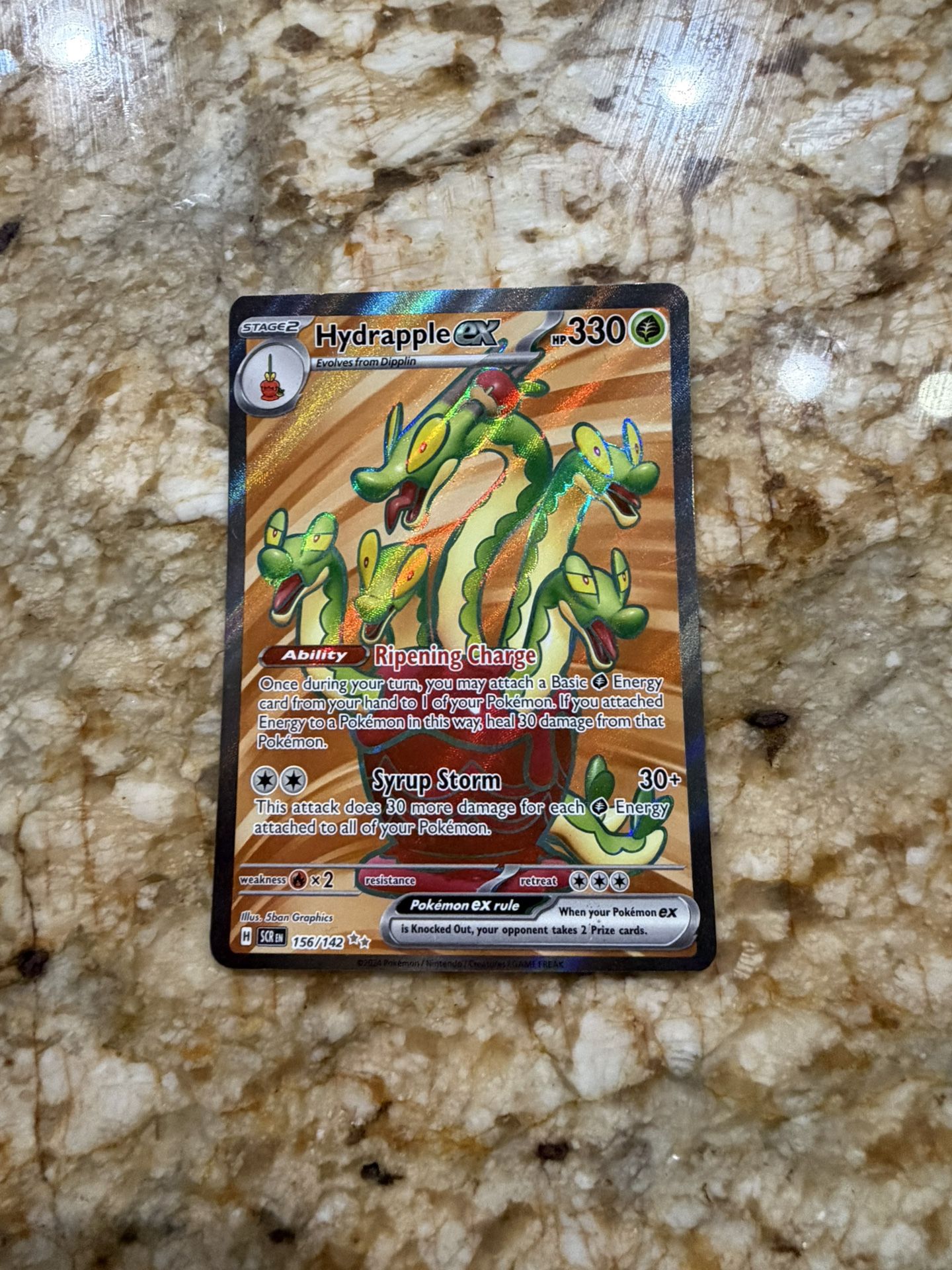 Pokémon Hydrapple Ex