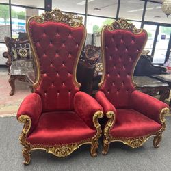 King Chairs Solid Wood