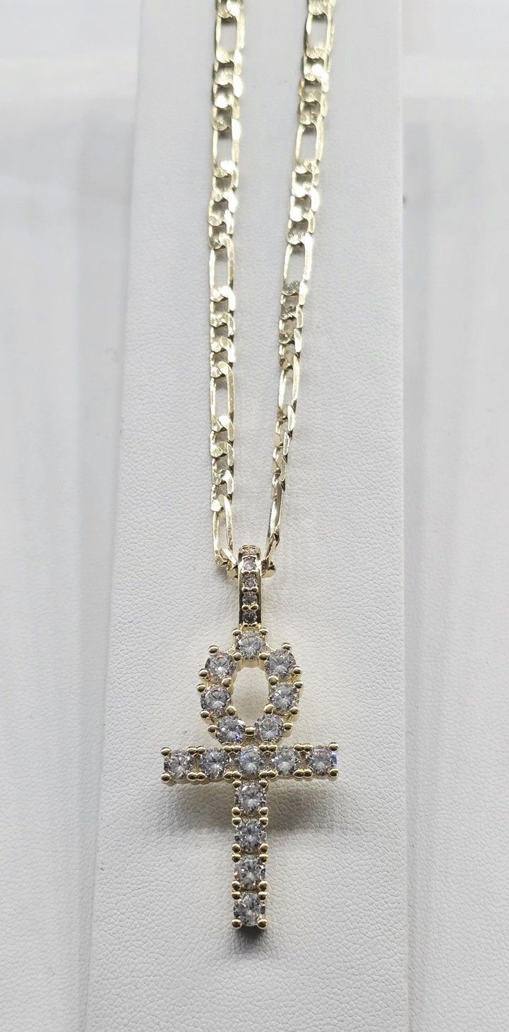 Gold Plated Cross Necklace