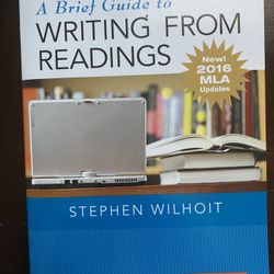 A BRIEF GUIDE TO WRITING FROM READING