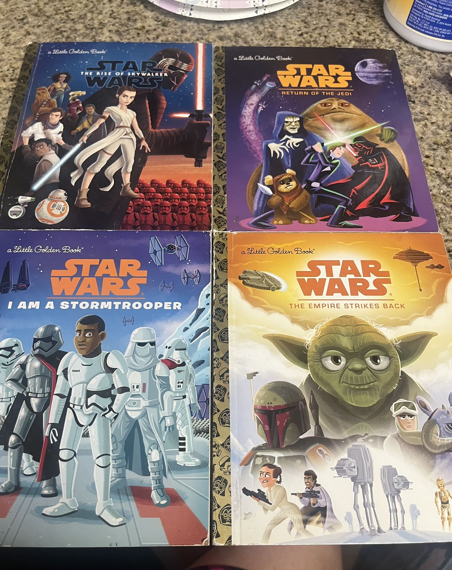 4 little golden books