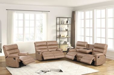 3 Piece Reclining Sofa Set