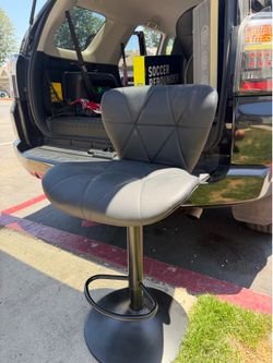 Adjustable Black Swivel  Bar Stools 4pack