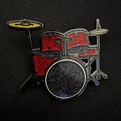 Hat Pin “drum Set”
