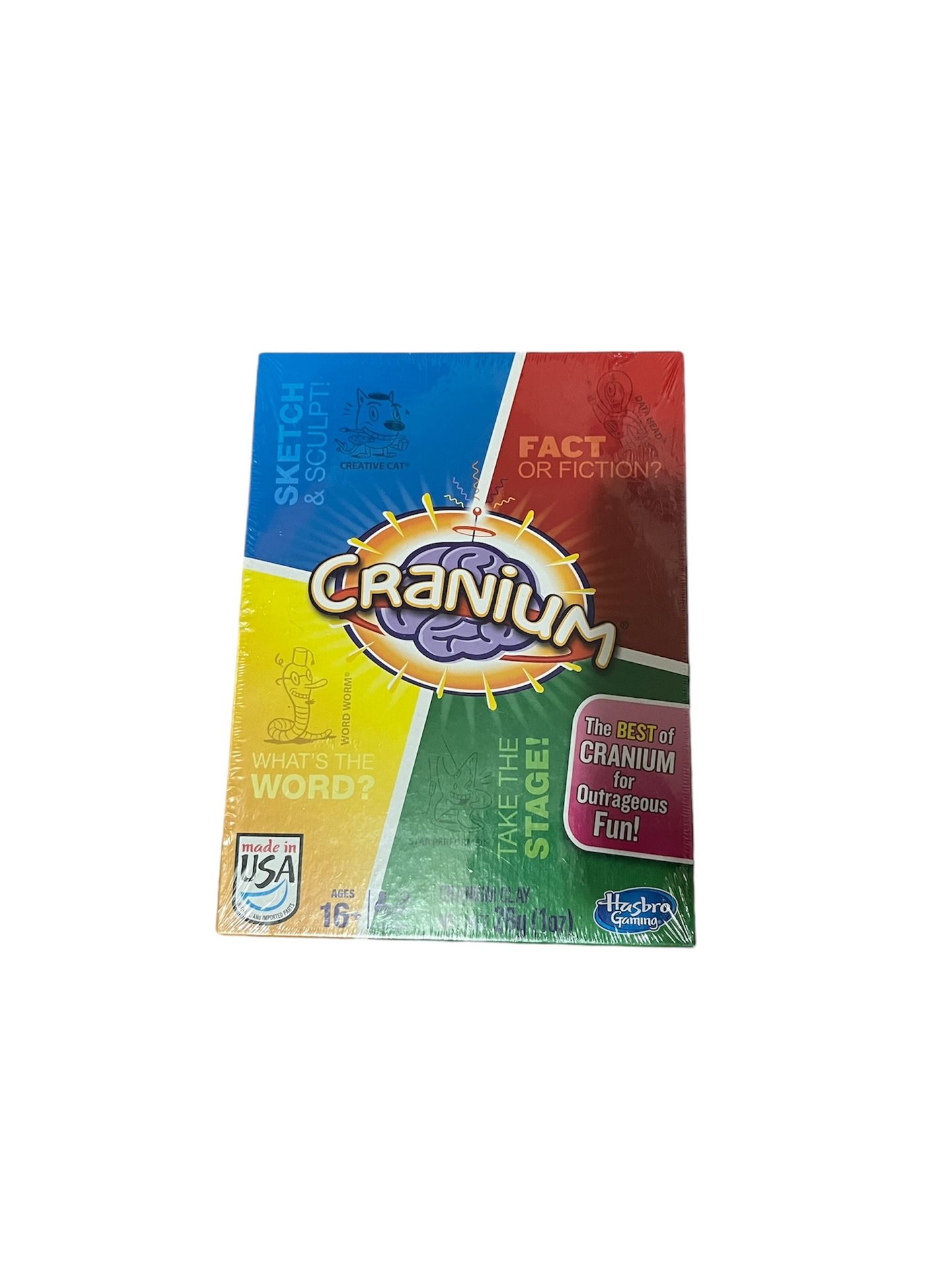 RARE NEW SEALED IN BOX Cranium Hasbro Gaming Board Game Cranium Clay