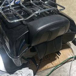 Oem Chopped Harley Tour Pack With Pack And Go Harley Insert Pockets 