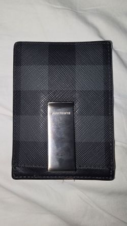 Burberry Money Clip Card Case