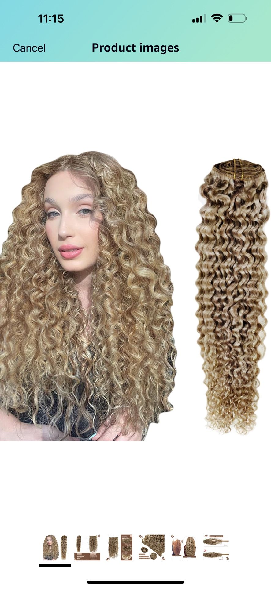 Curly Hair Extensions 