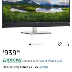 34 Inch Wide Screen Monitor 