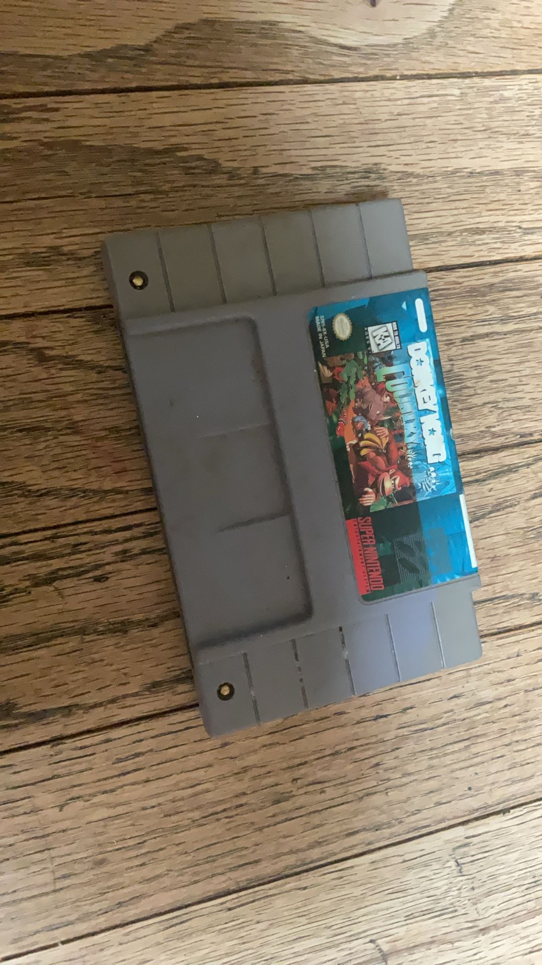 Donkey Kong Country Super Nintendo Game