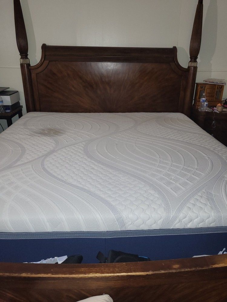Bed And Mattress