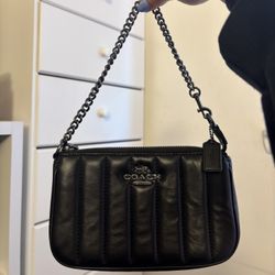 Coach Black Quilted Women's Nolita 19 Bag