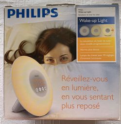 Philips wake up light Brand New open box