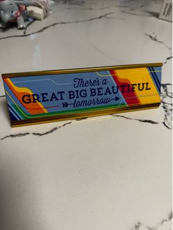 Disney Desk Plate