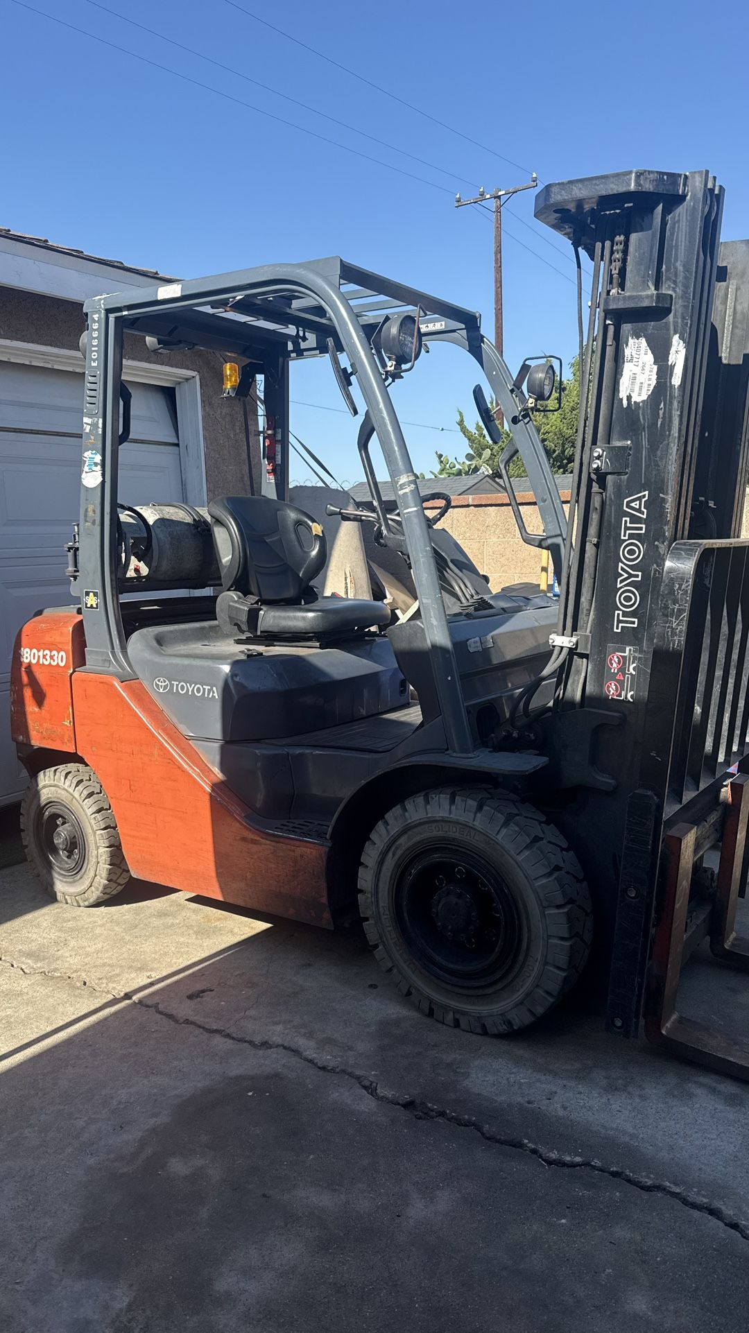 Toyota Forklift 5000 Pounds