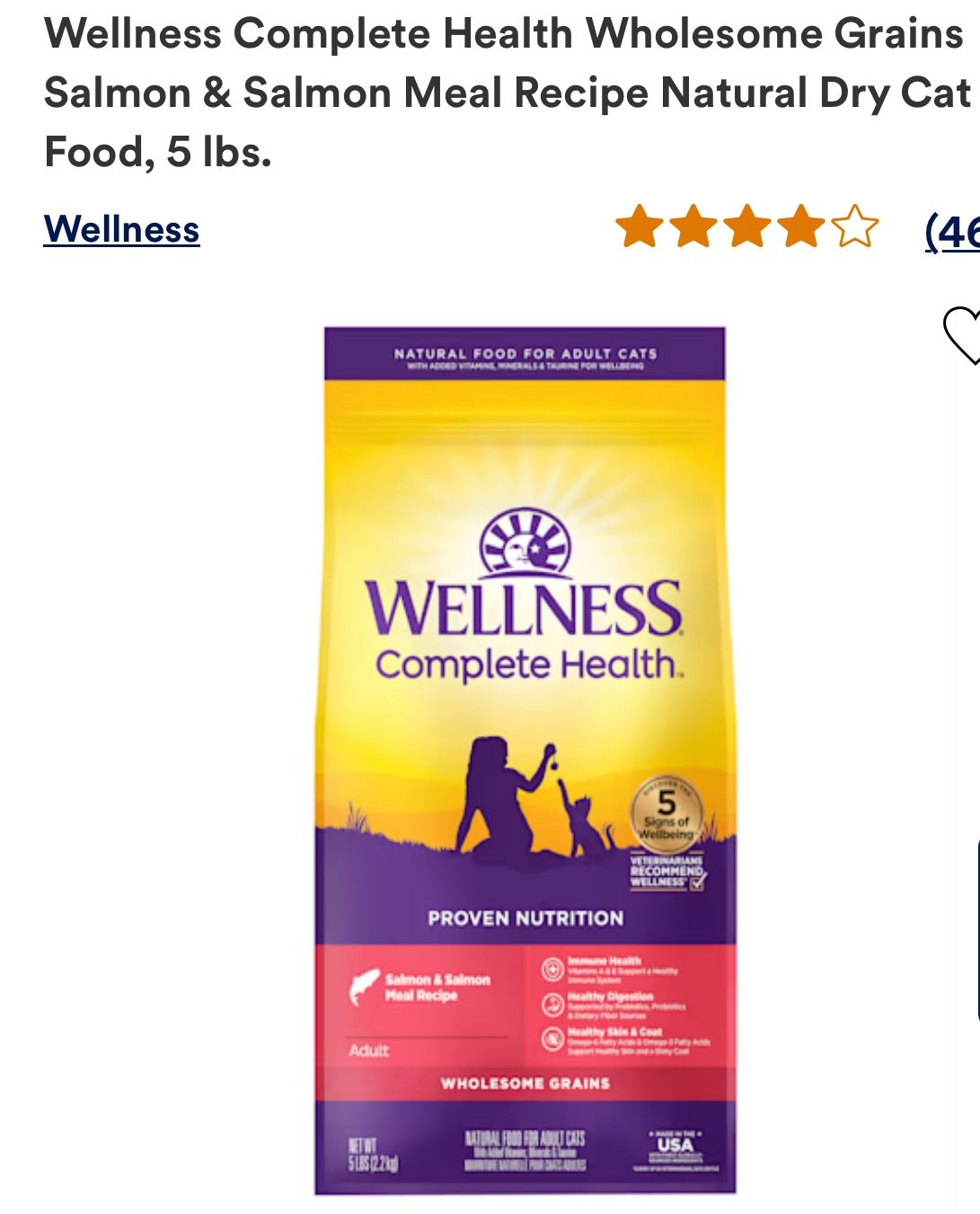 Wellness Cat Food