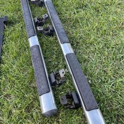 Jeep Wrangler chrome Running Board/side Step With Brackets (years 2008-2018)