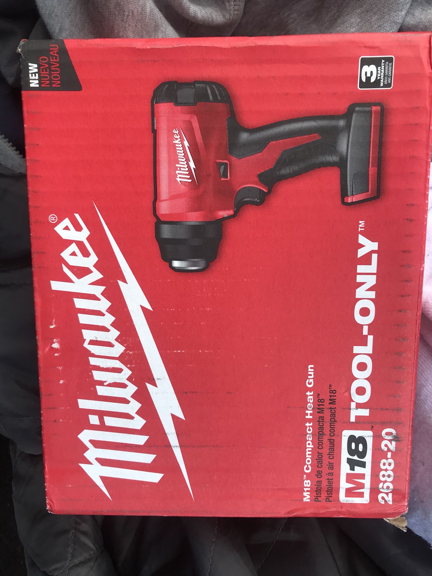 Milwaukee heat gun