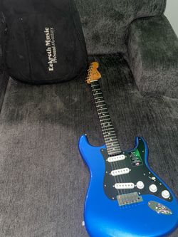 Fender American Ultra 2 Stratocaster electric guitar blue