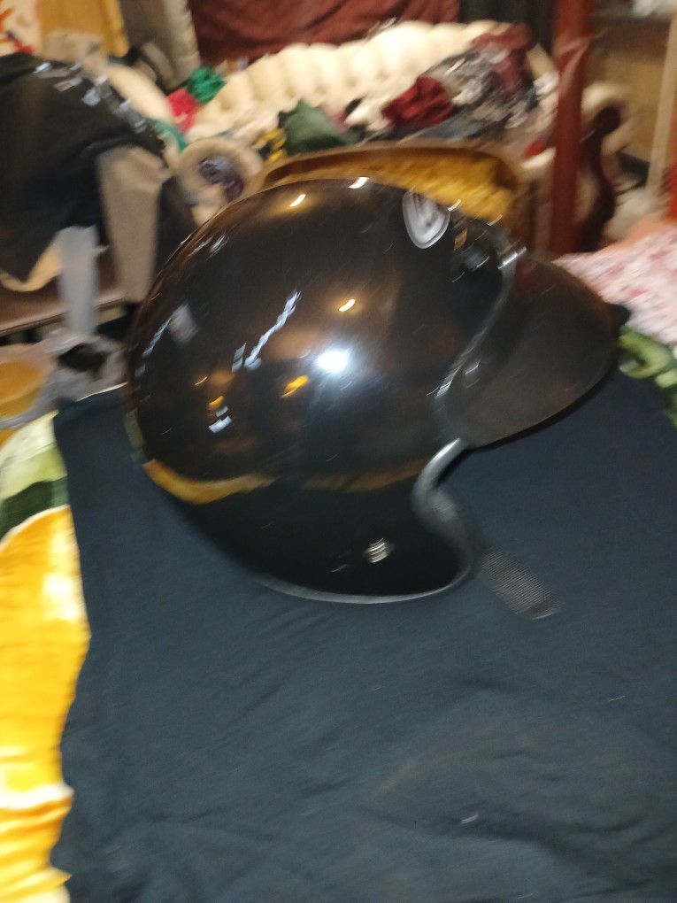 Gmax 2S Open Face Motorcycle Helmet Black 

