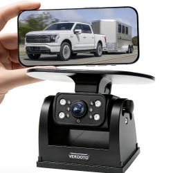 WiFi Magnetic Solar Backup Camera (used Like New)