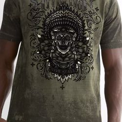 Affliction Spiral Shadow T-Shirt Size Large New Without TagsNEVER WORN 