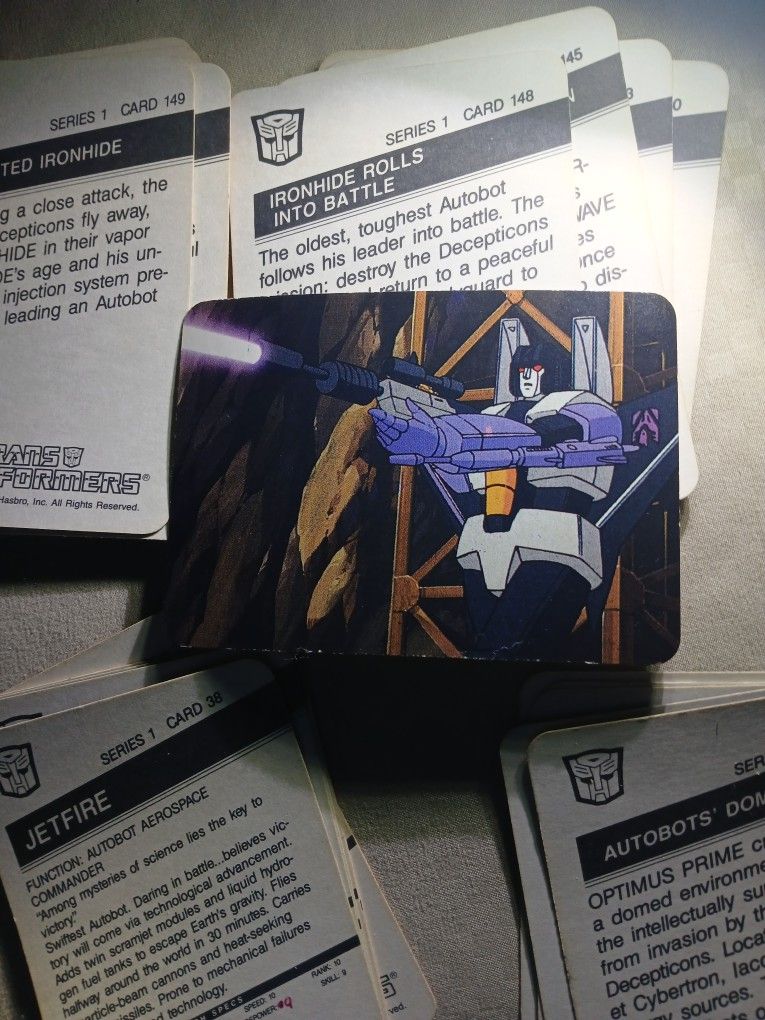 Perfect Transformers Trading Cards