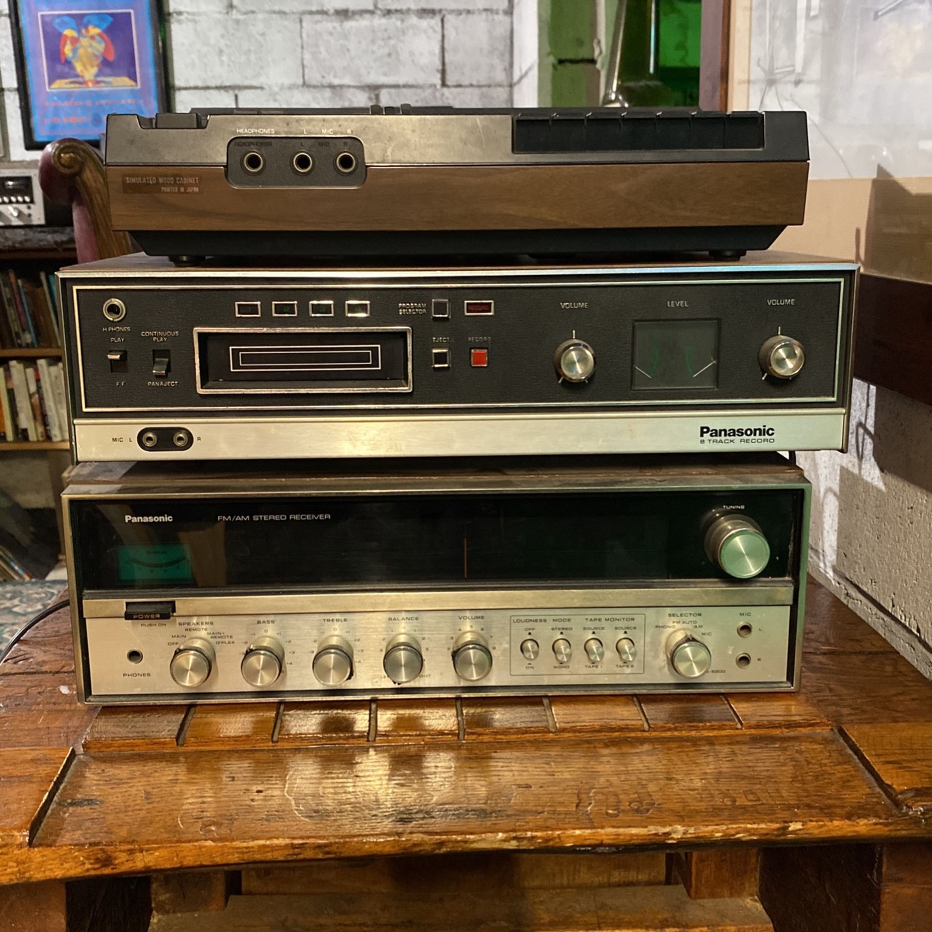 Vintage Panasonic Stereo