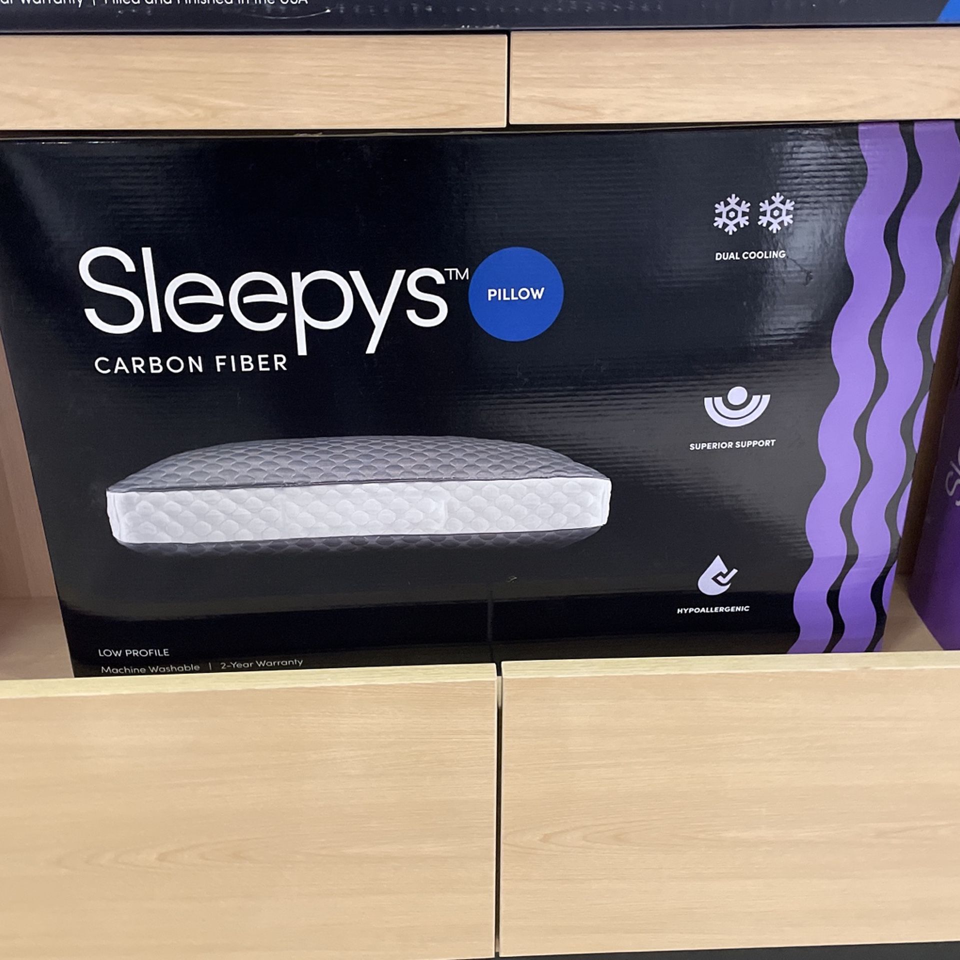 Sleepy’s Carbon Fiber Cooling Pillow
