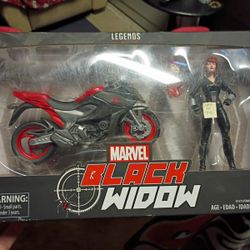 Black Widow With Bike