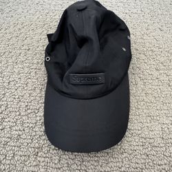 Supreme Box Logo Cap Black Adjustable 