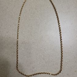 Sterling Silver Necklace.  Weight Is 29.1 Grams 