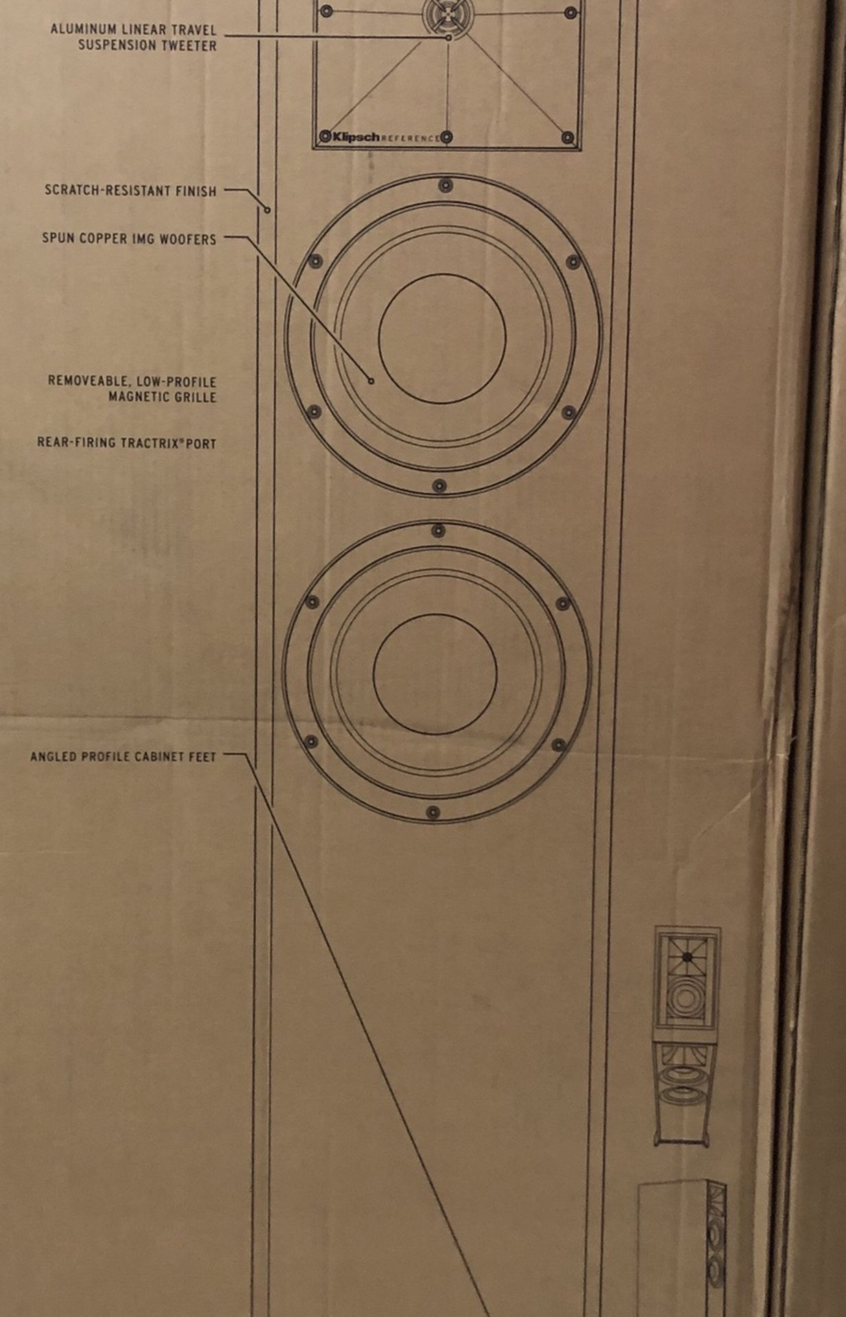 klipsch R-625fa speaker