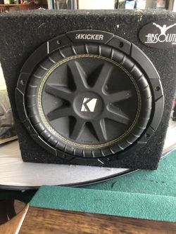 10” Kicker Competition Subwoofer