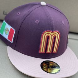 New Era Mexico Authentic WBC Fitted 59Fifty Hat Exclusive Tonal 5950 Cap Limited Print 