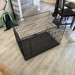 36” Double Door Folding Crate 