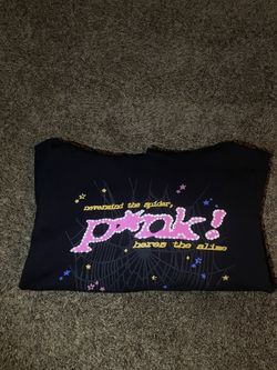 Sp5der Pink Hoodie