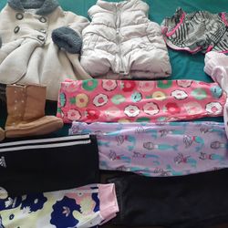 Little Baby Girl Clothes and Boots All for $15 (10 Items total)