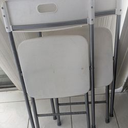 Plastic Metal Chairs Light Portable 