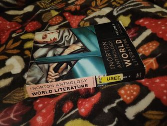 Norton Anthology World Literature vol. D,E,F