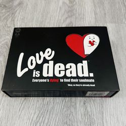 NEW Hasbro Love is Dead Game Party Card Game Factory Sealed 