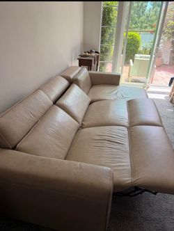 Sectional 3 peace Leather sofa