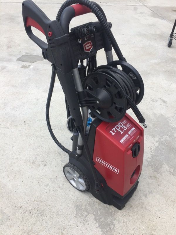 Craftsman 1700psi 1.3GPM Electric Pressure Washer with Steam Cleaner-75031