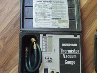 Robinair 14830A Thermistor Vacuum Gauge.