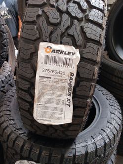 New set of tires 275 60 20