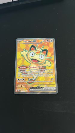 Real meowth ex